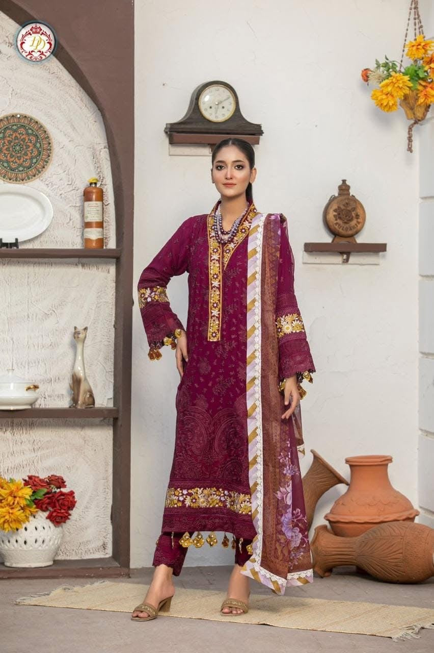 Luxury Chiffon Magenta