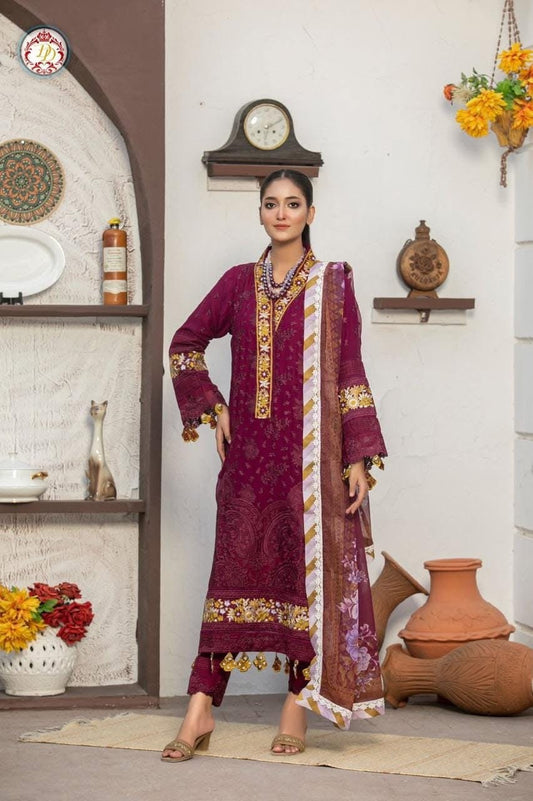 Luxury Chiffon Magenta